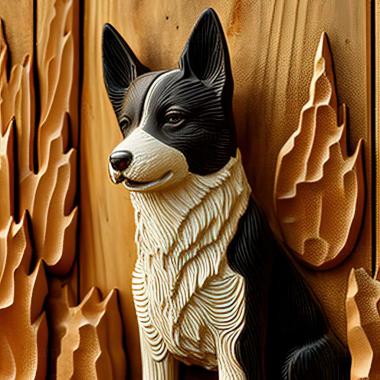 3D model Karelian bear dog (STL)